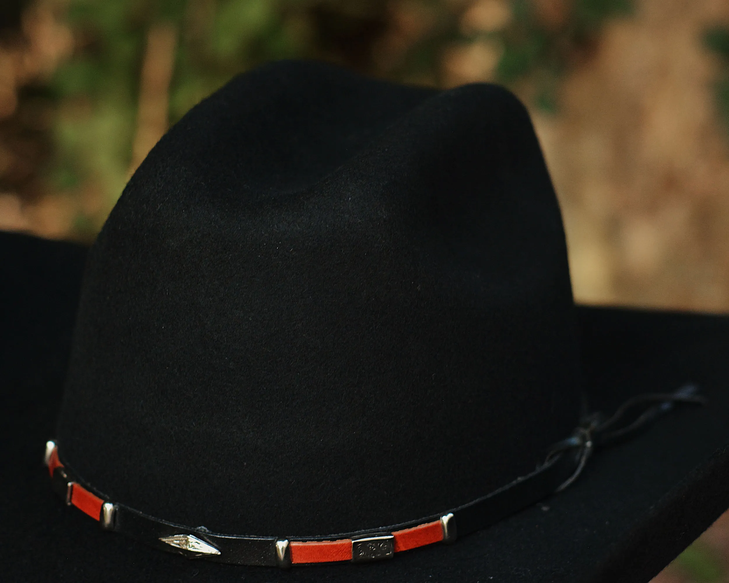 The Malboro Black Western Felt Hat