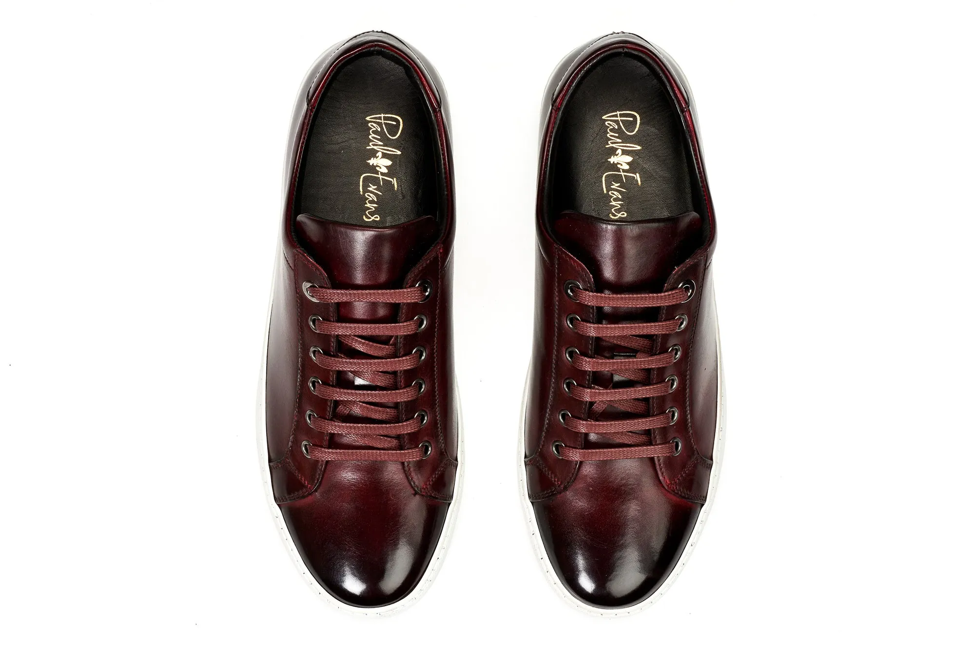 The Smith Low-Top Sneaker - Oxblood