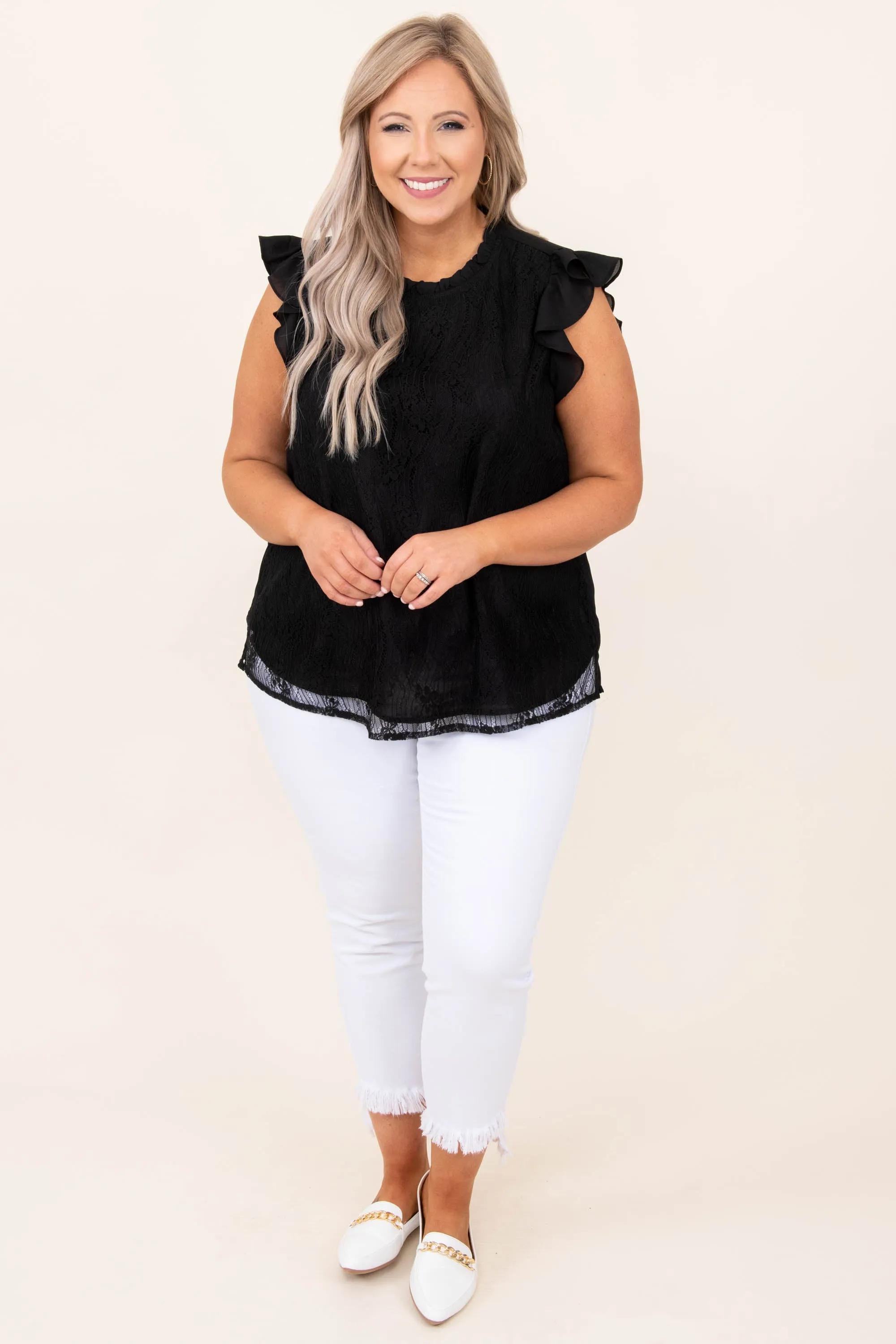 Tolerate It Top, Black