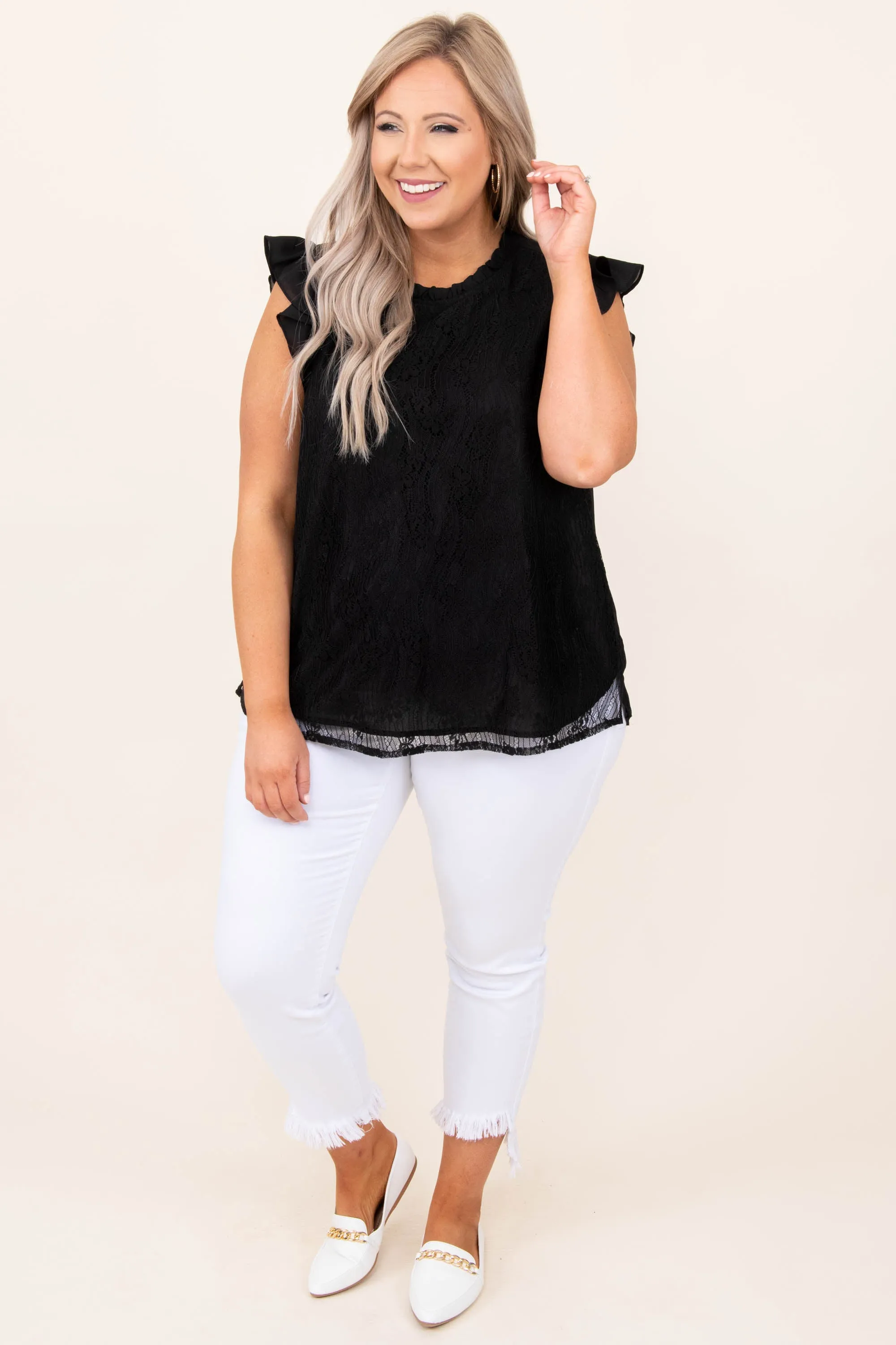 Tolerate It Top, Black