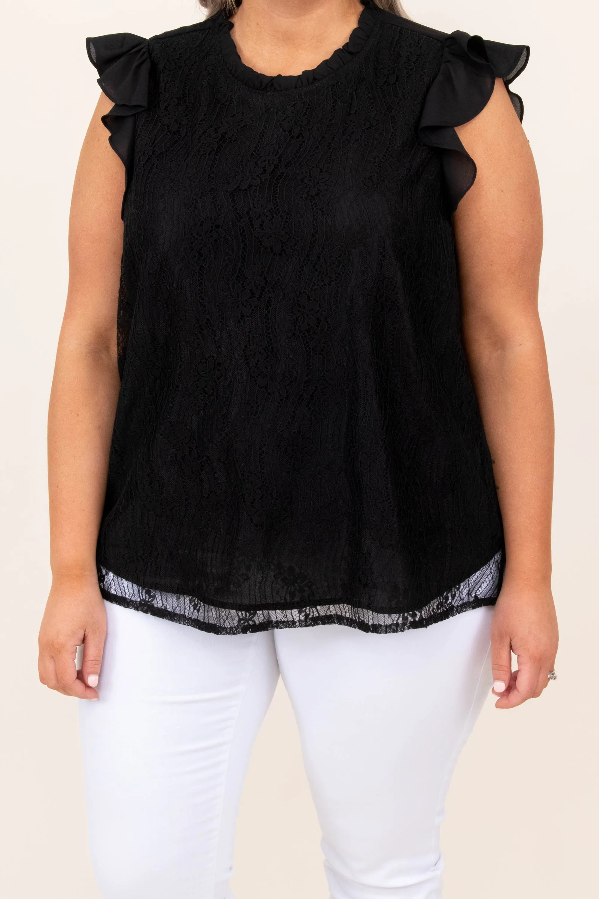 Tolerate It Top, Black