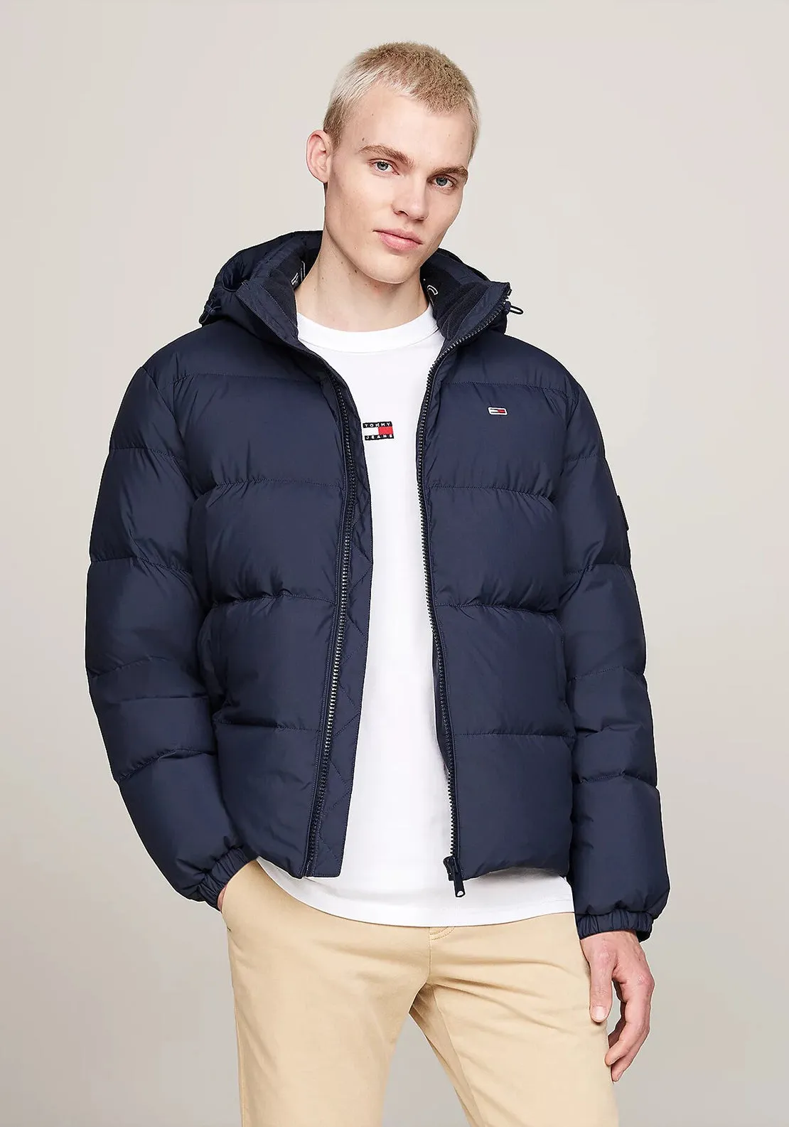 Tommy Jeans Essential Down Jacket, Dark Night Navy