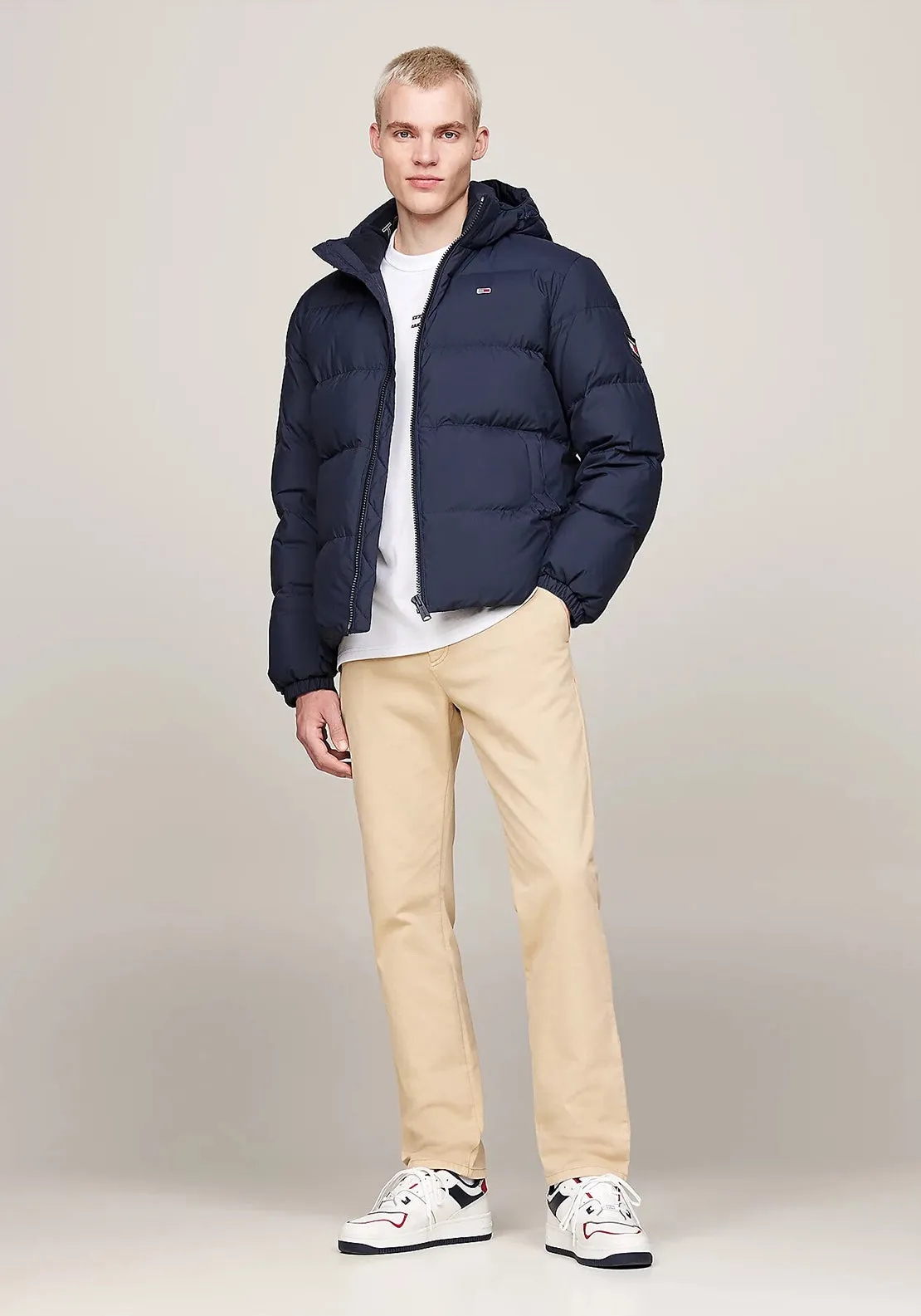 Tommy Jeans Essential Down Jacket, Dark Night Navy