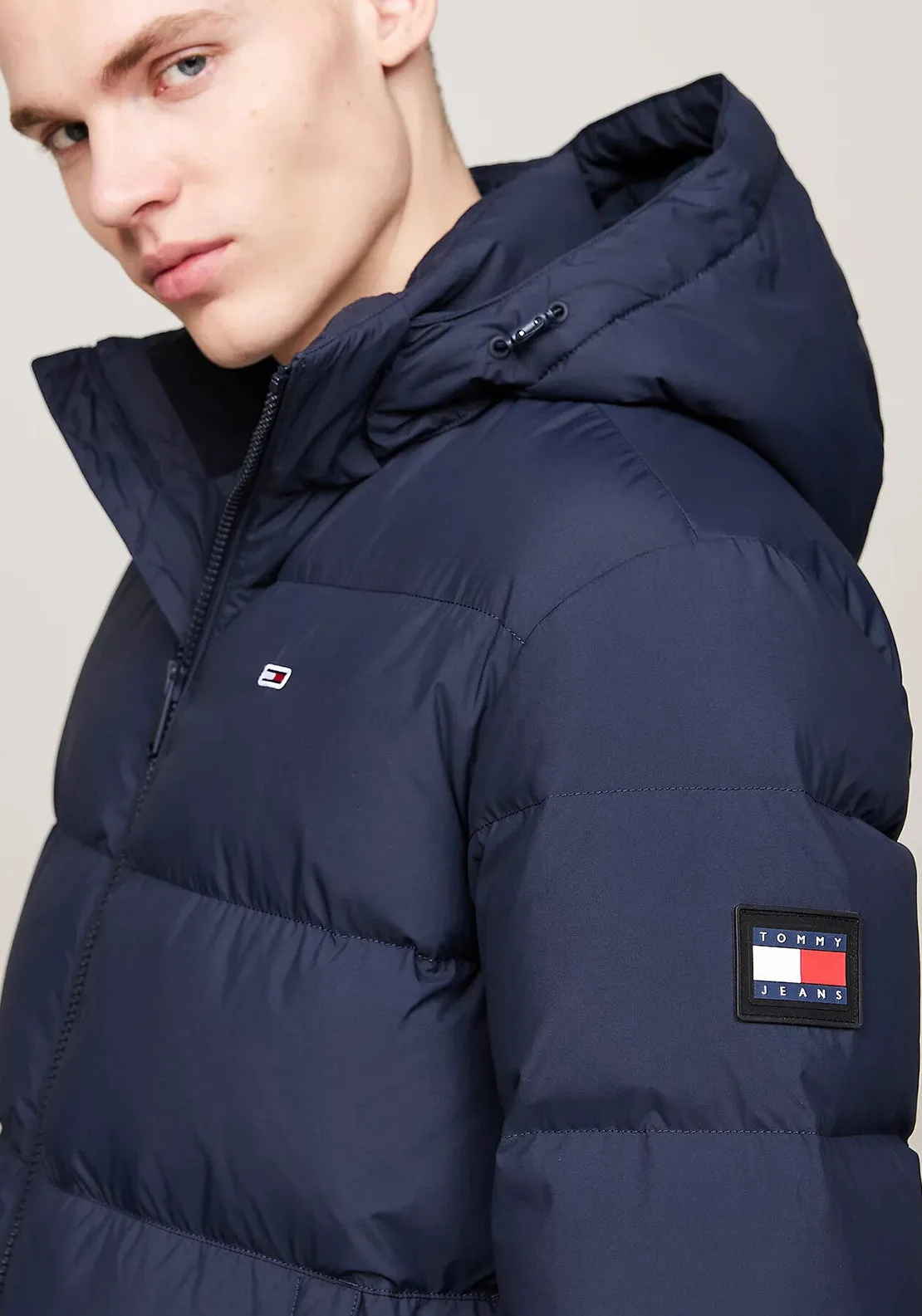 Tommy Jeans Essential Down Jacket, Dark Night Navy