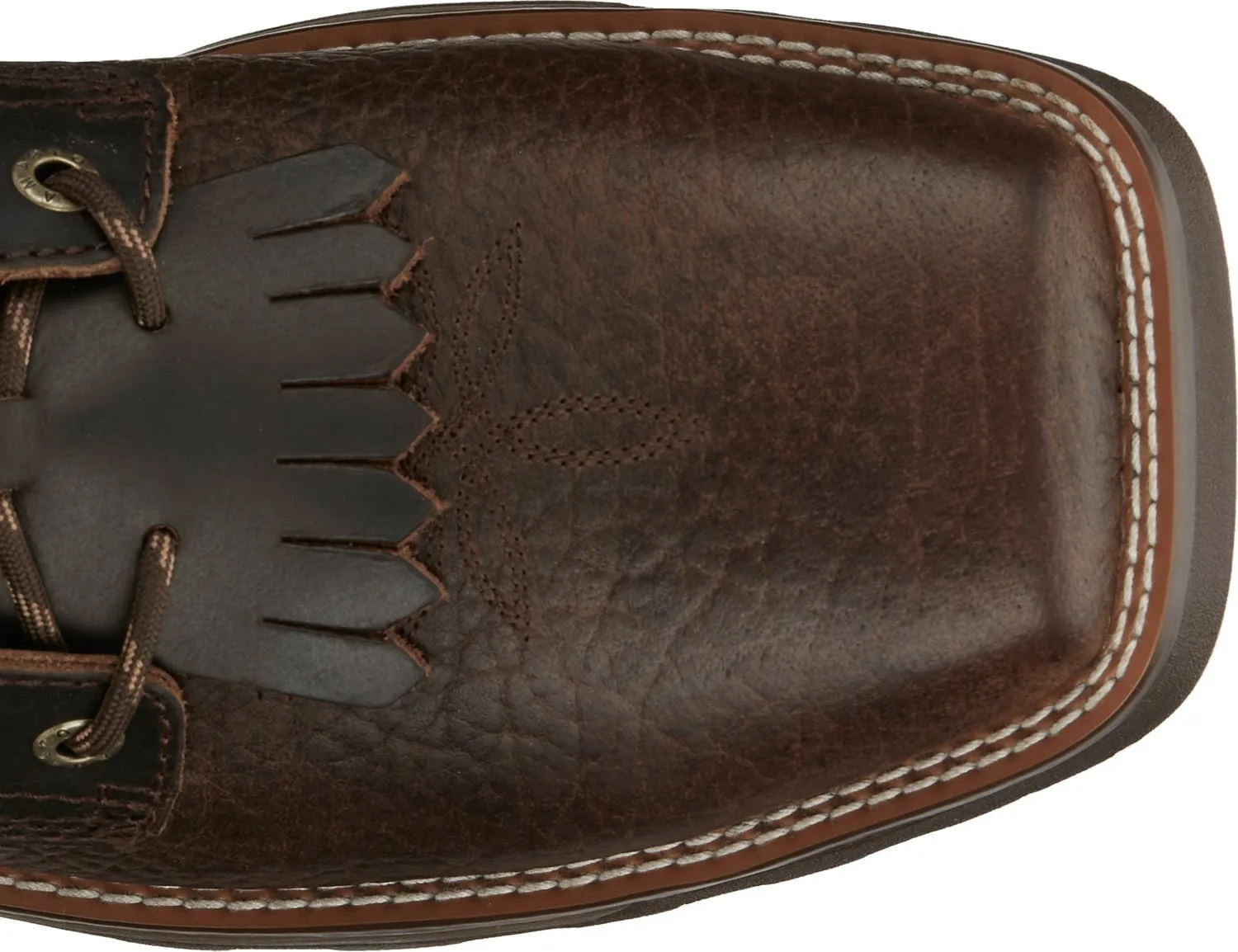 Tony Lama Mens High Range Pecan Brown Buffalo Work Boots