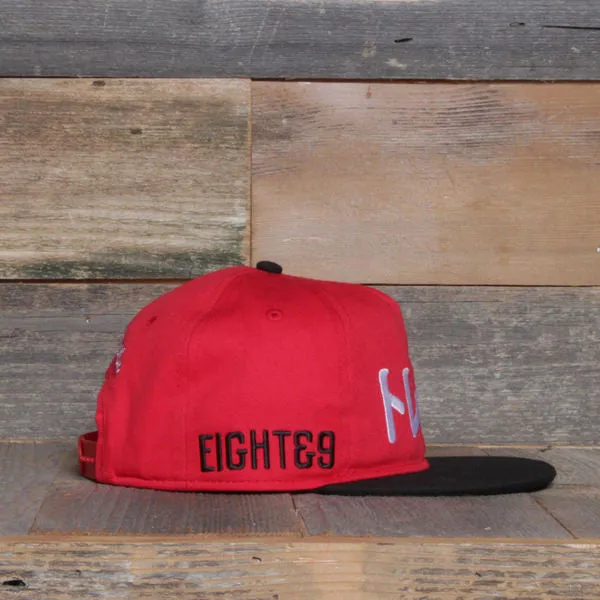 Tsunami Unstructured Baseball Hat Fire Red