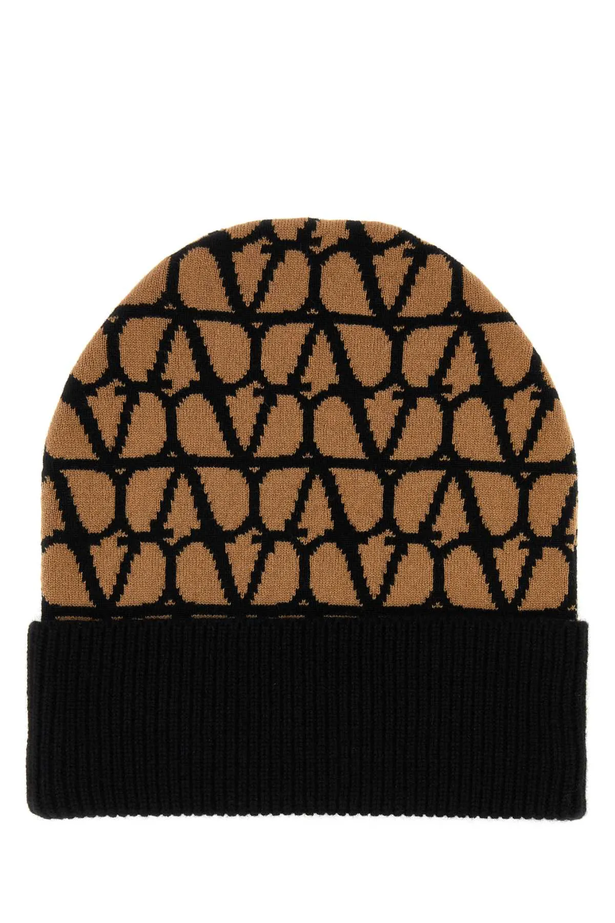 Valentino Garavani Printed Cashmere Beanie Hat