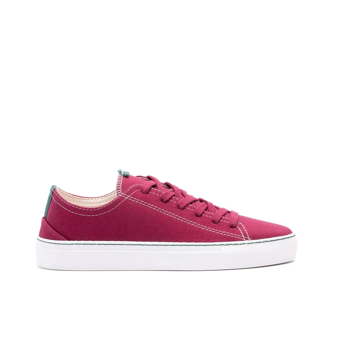 Vegan sneaker bordeaux COR005