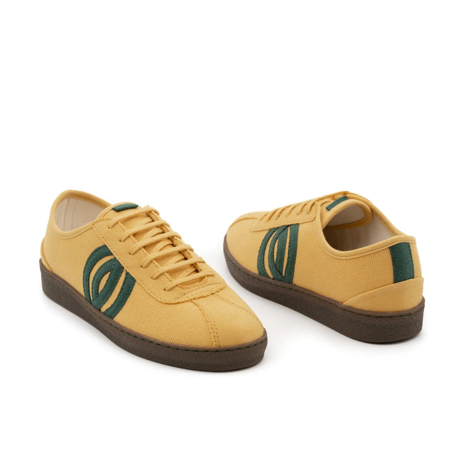 Vegan sneaker mustard DIO025