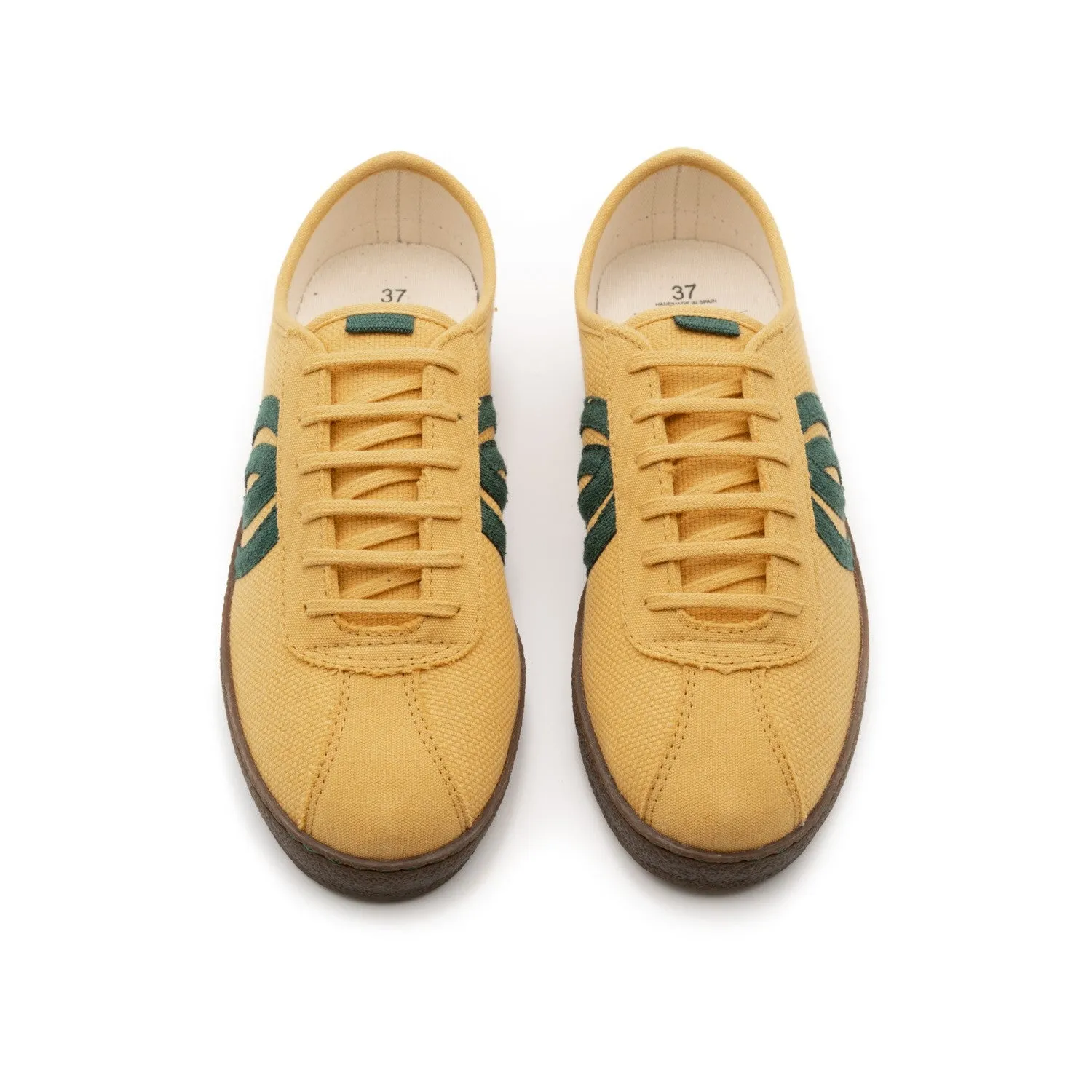 Vegan sneaker mustard DIO025