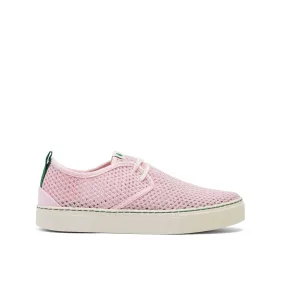 Vegan sneaker pink mesh SID027