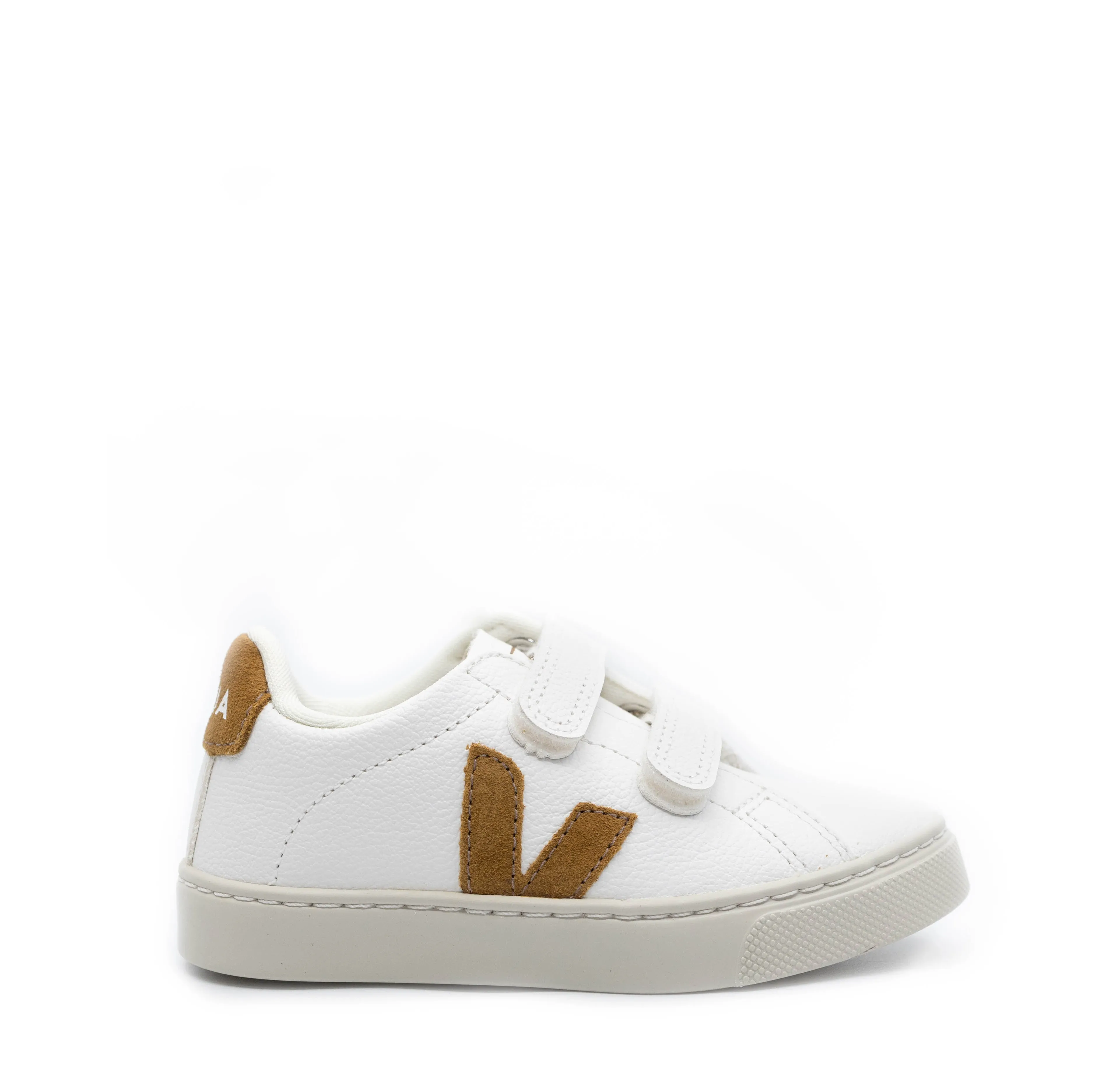 Veja White Camel Velcro Sneaker