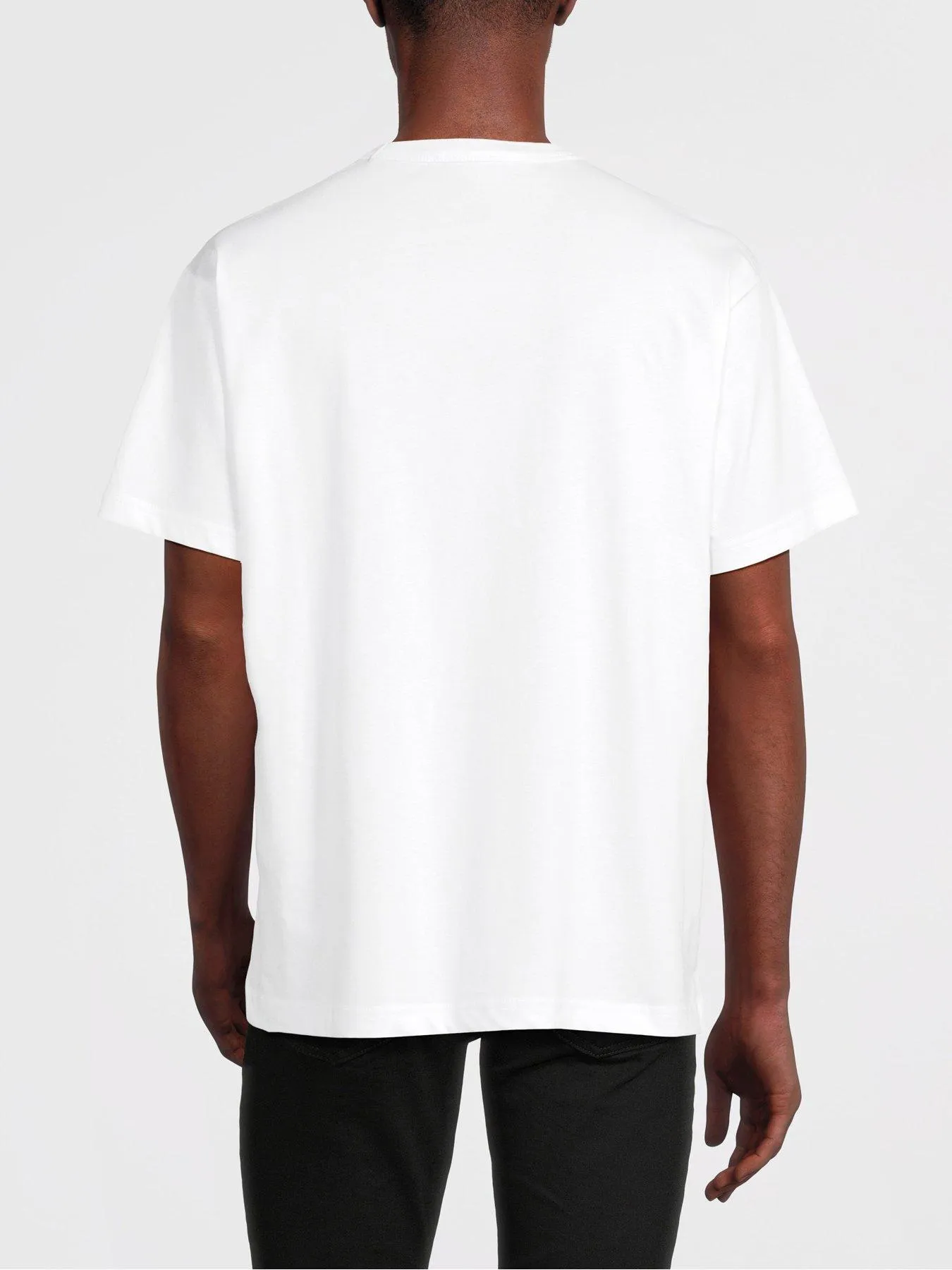 Versace Jeans Couture Magazine LogoRegular Fit T-shirt - White