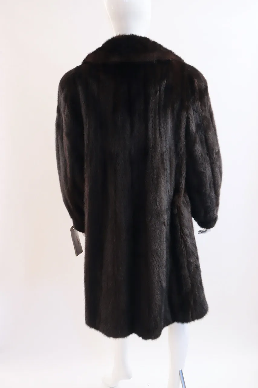 Vintage 70's 3/4 Mink Fur Coat