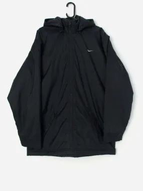 Vintage Nike coat with removable hood – Large