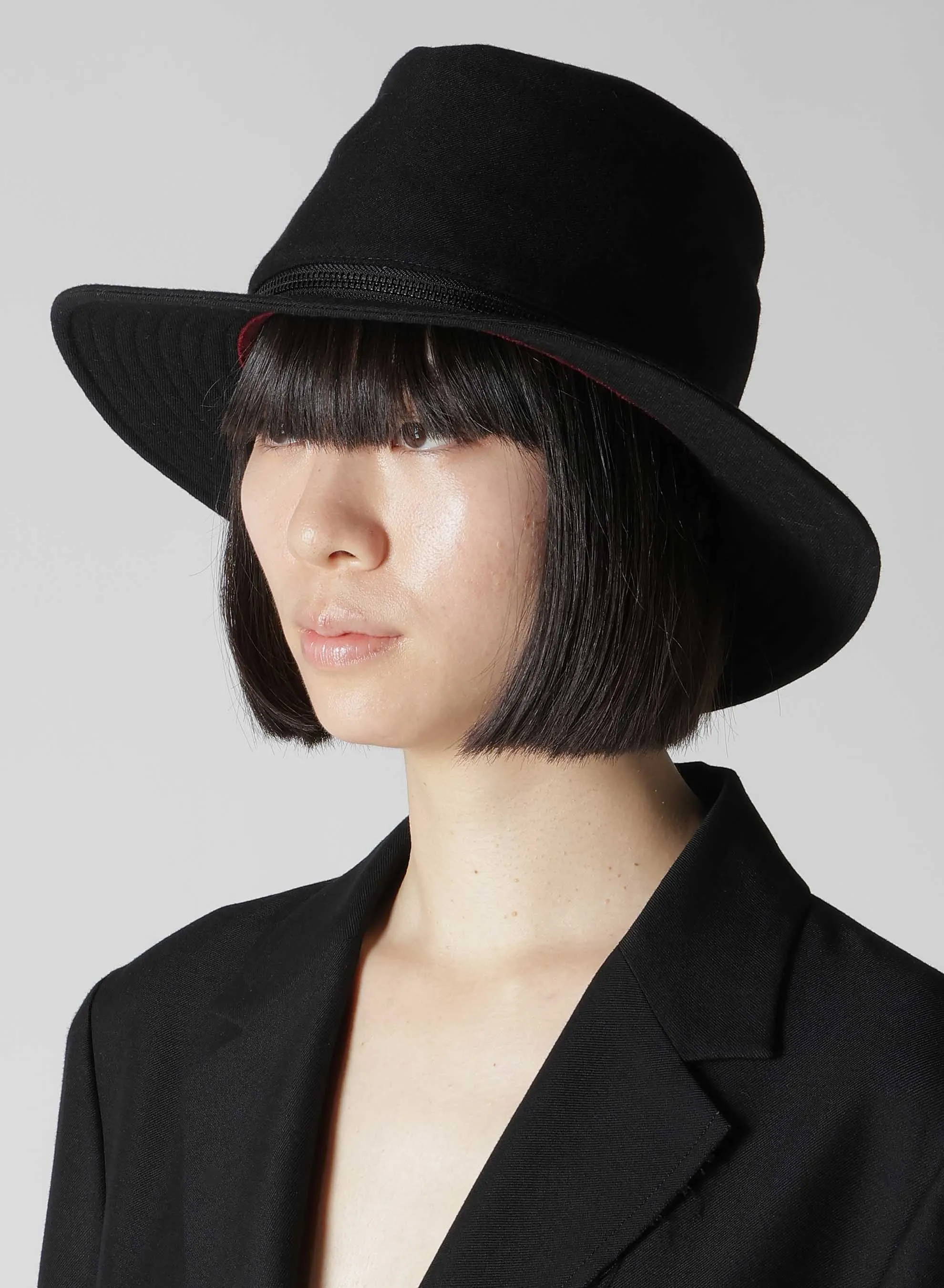 W SERGE FEDORA HAT