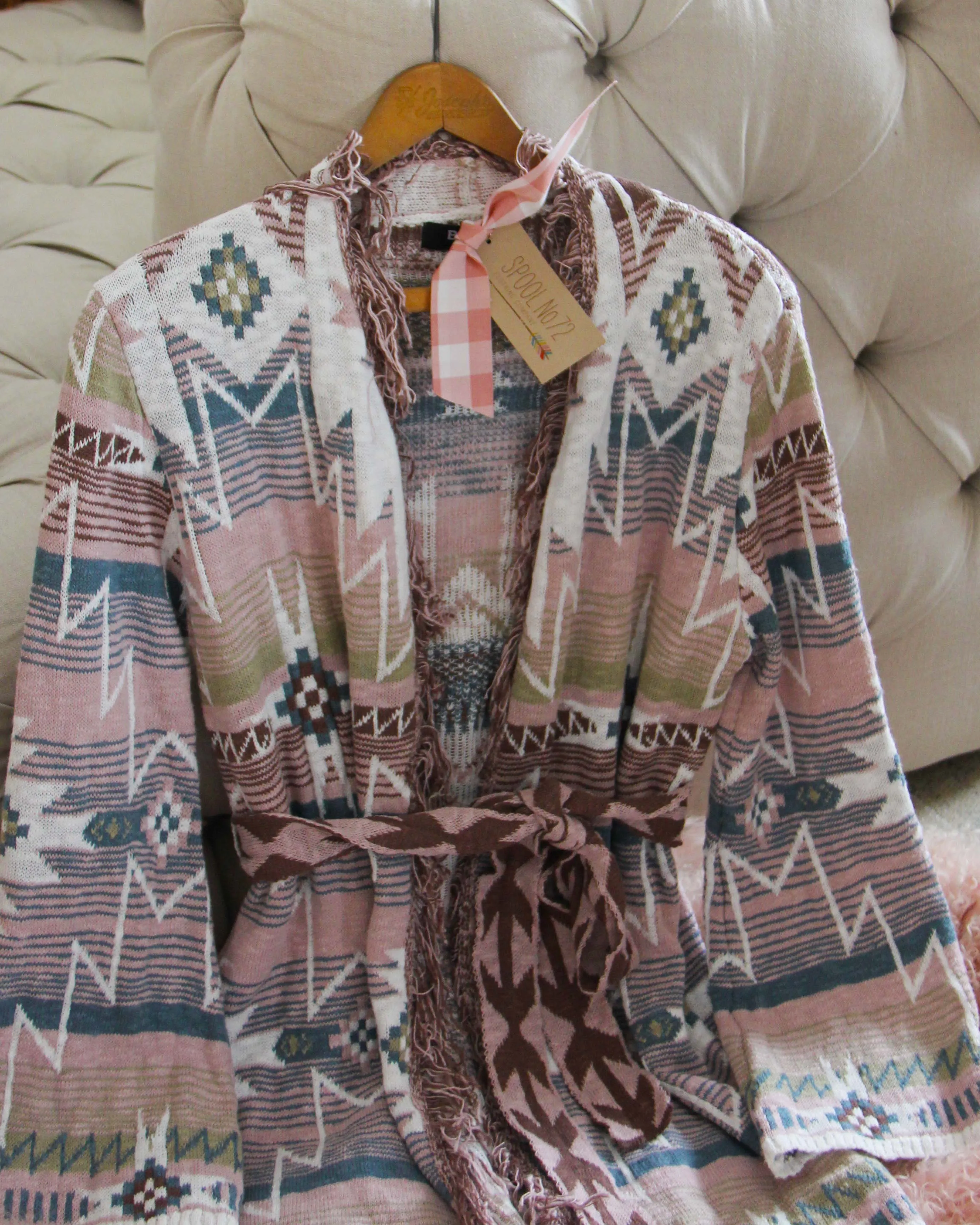 Wild Country Sweater in Pink