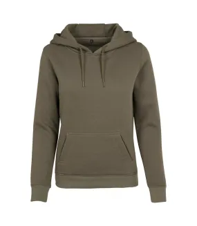 Womens heavy hoody/sweatshirt olive Build Your Brand