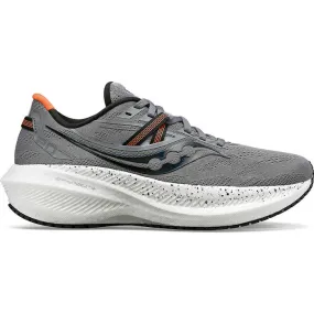 Women's Saucony Triumph 20, Gravel/Zenith, 7 B Medium