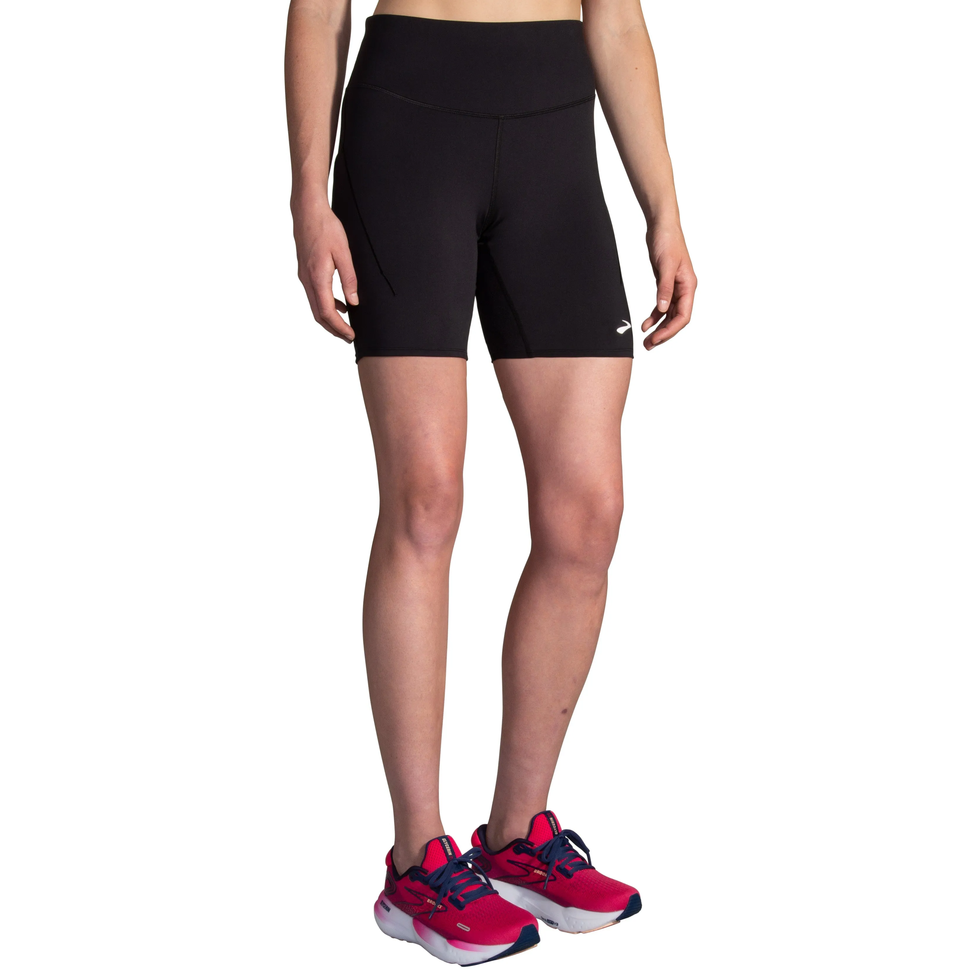 WOMENS SPARK 8 SHORT TIGHT - 001 BLACK