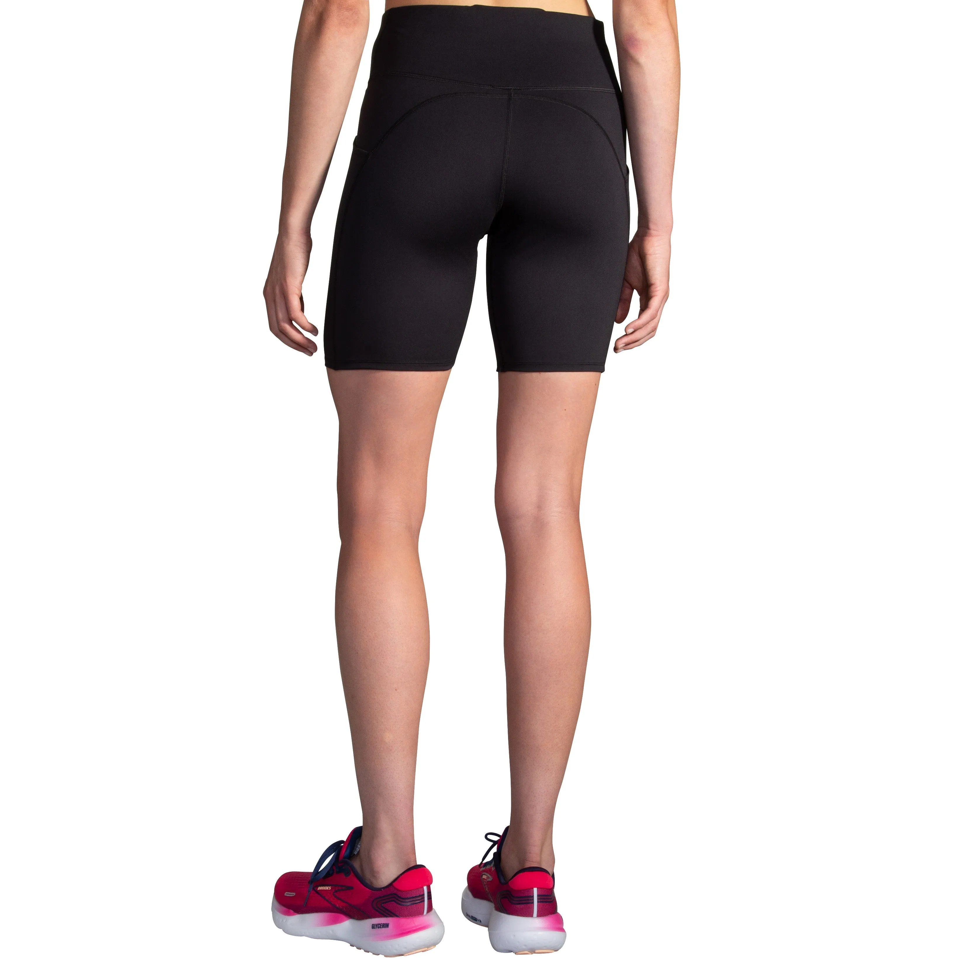 WOMENS SPARK 8 SHORT TIGHT - 001 BLACK