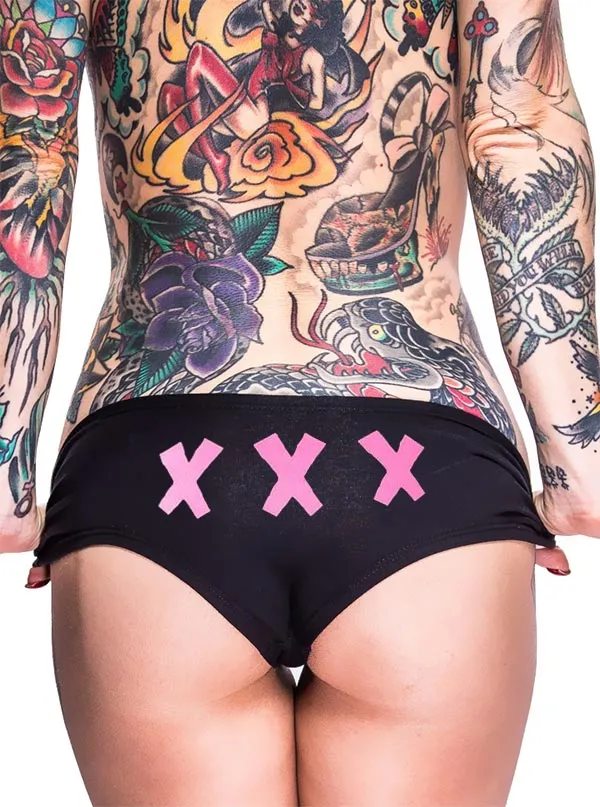 Women's XXX Booty Shorts