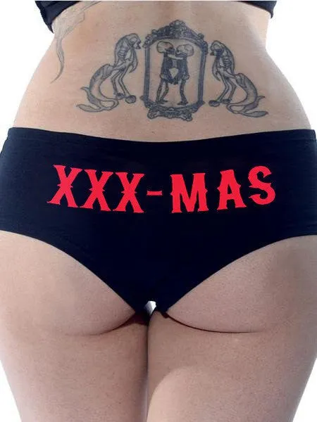 Women's XXX-Mas Booty Shorts