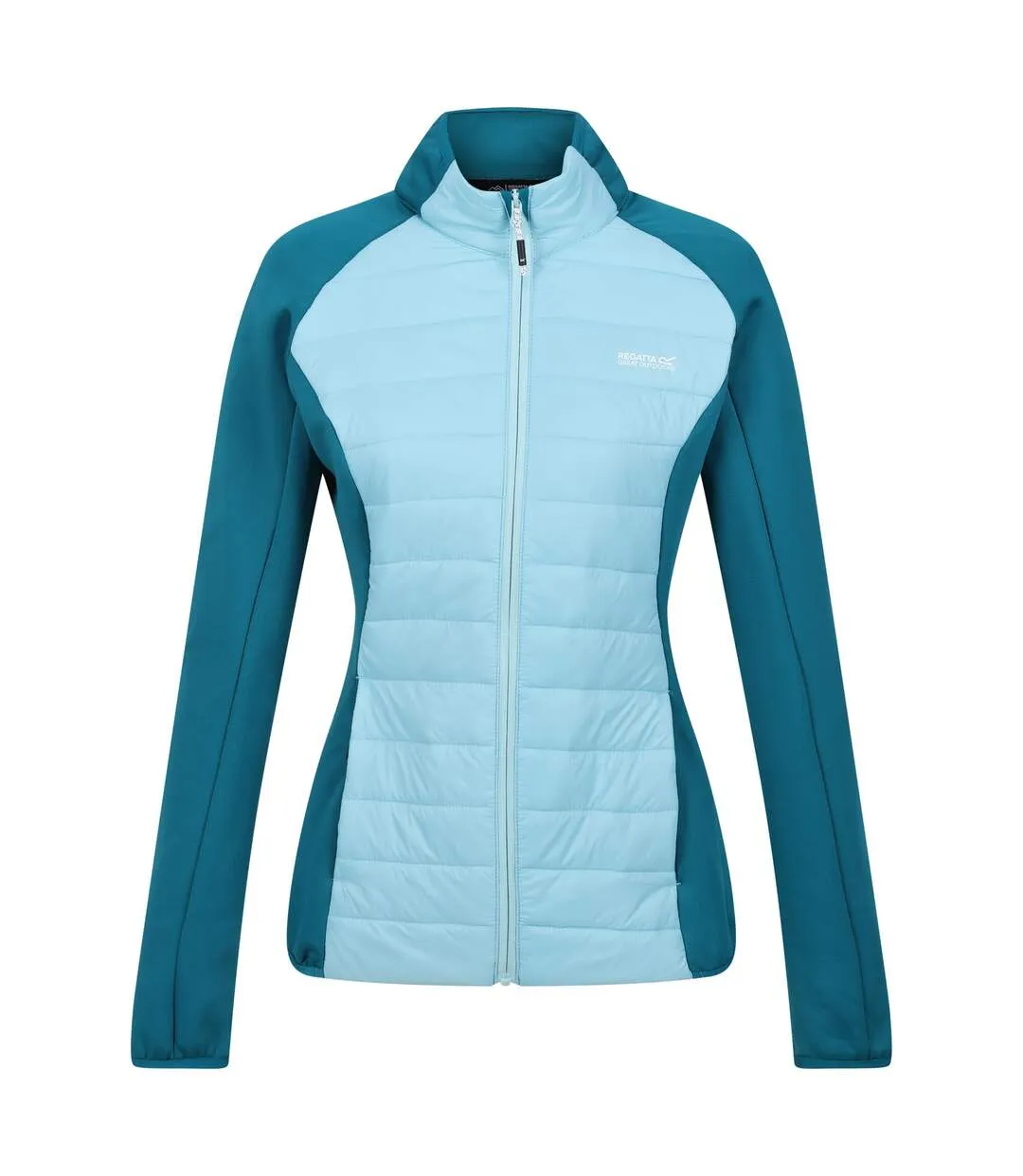 Womens/ladies clumber iv hybrid jacket sea haze/gulfstream Regatta