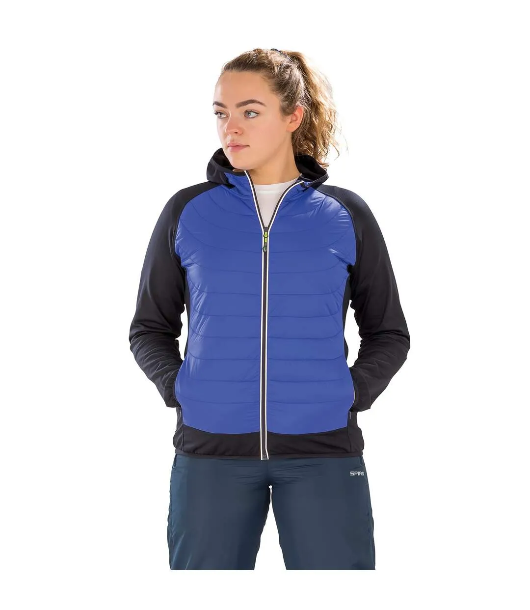 Womens/ladies zero gravity jacket royal blue/navy Spiro