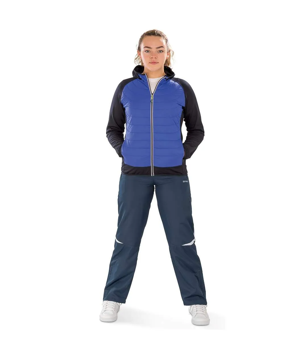 Womens/ladies zero gravity jacket royal blue/navy Spiro