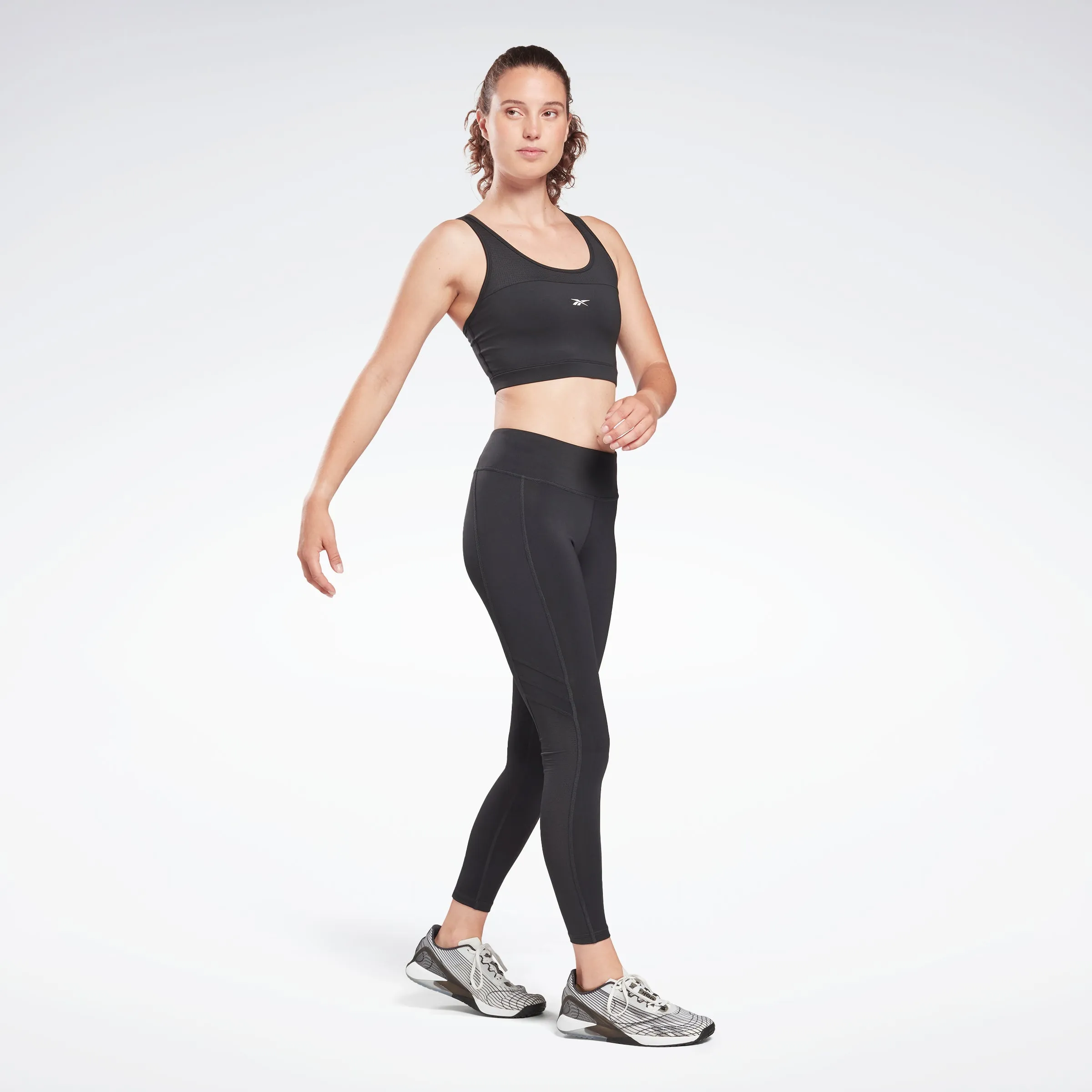 Workout Ready Mesh Leggings Night Black