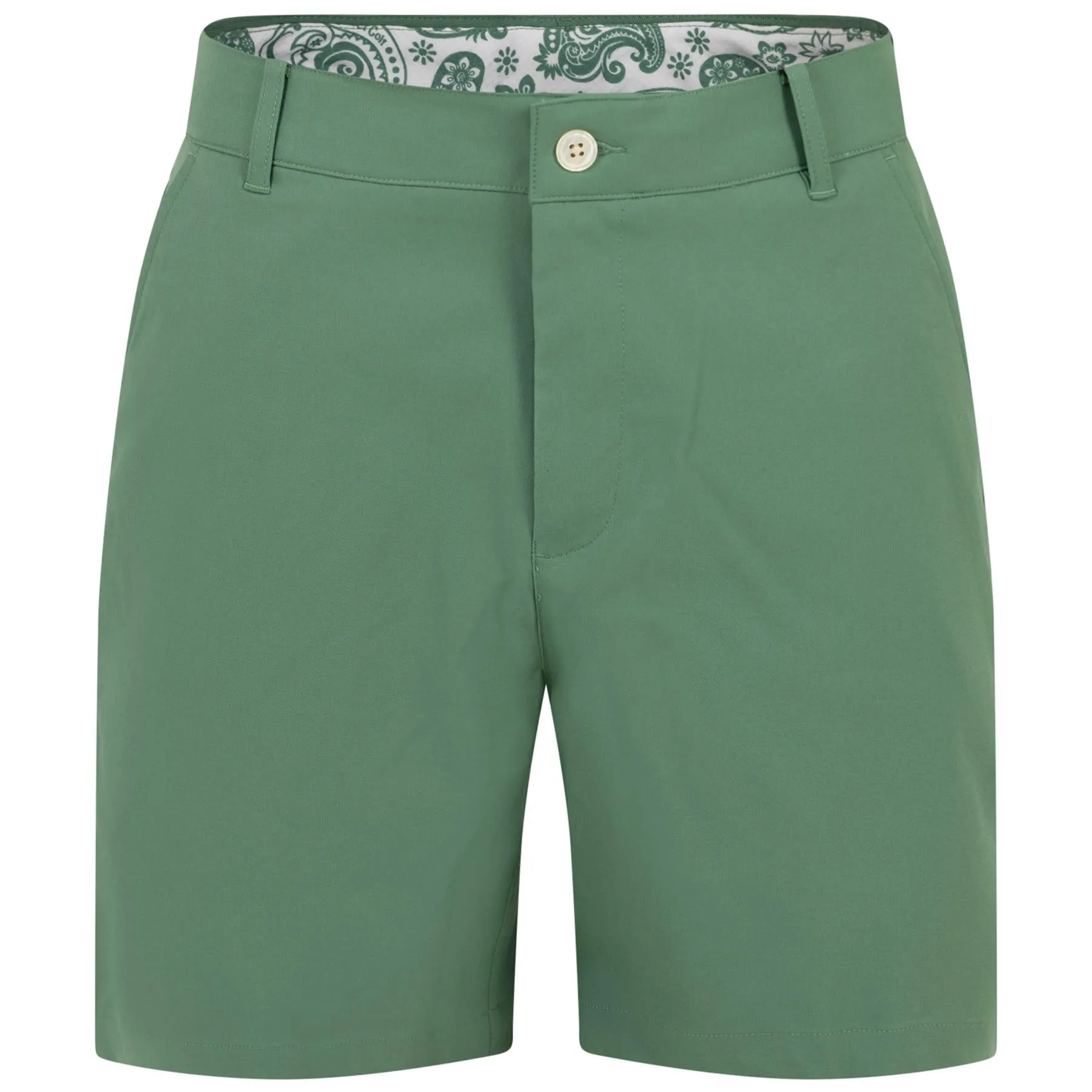 x QGC Golf Shorts Deep Forest Green - SS24