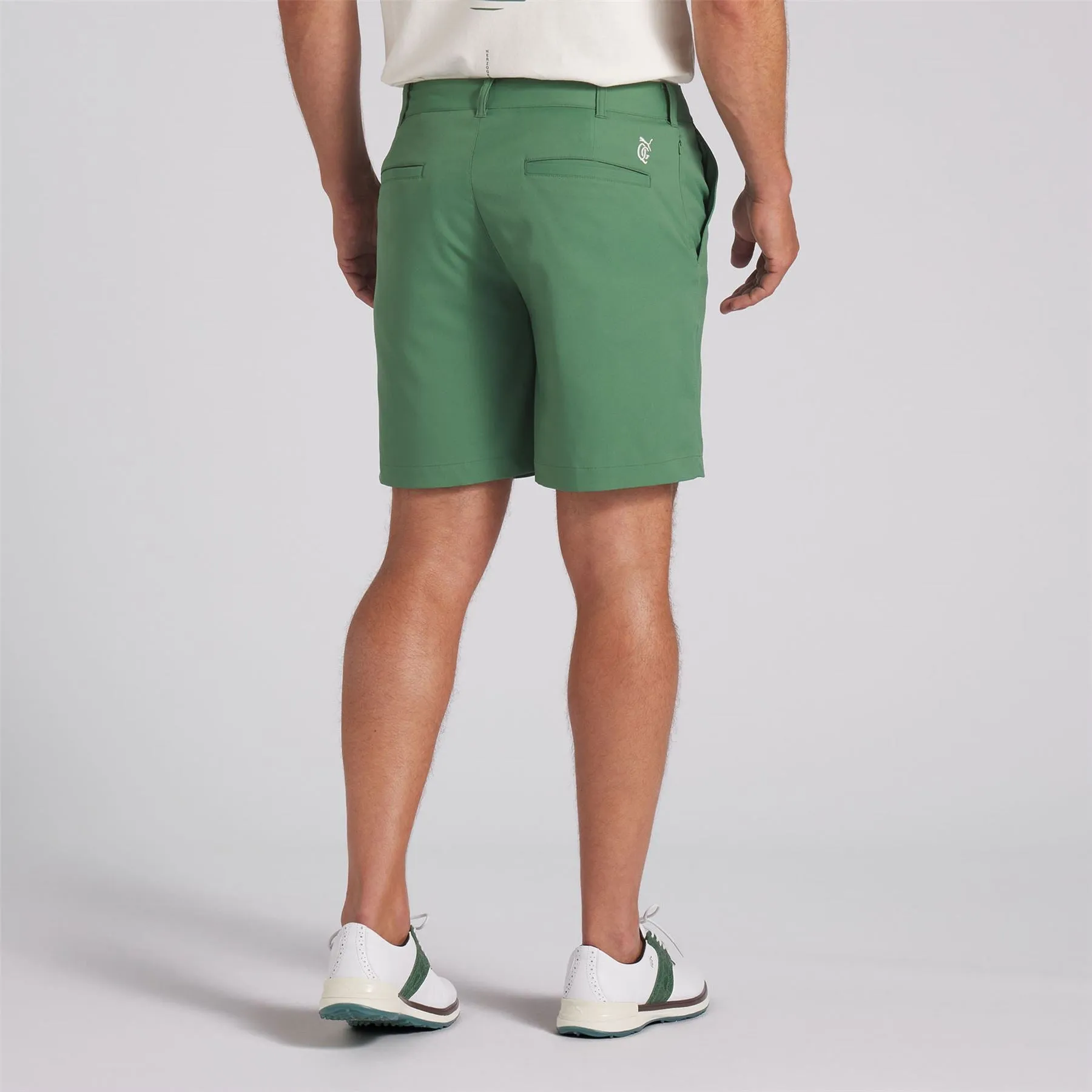 x QGC Golf Shorts Deep Forest Green - SS24