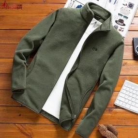 Xituodai New 2022 Streetwear Man Fleece Tactical Softshell Varsity Jacket outwear Thermal Sport Tourism Mountain coats men Army 