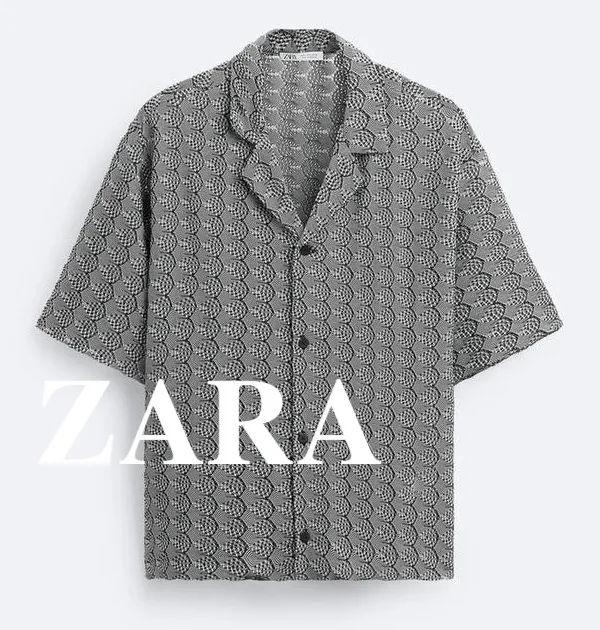 ZARA  |Short Sleeves Shirts